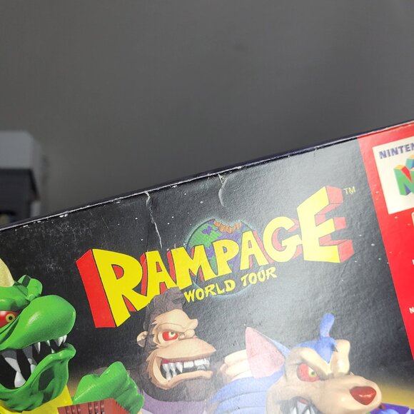Rampage World Tour Nintendo 64 N64 complete cib - Picture 13 of 14